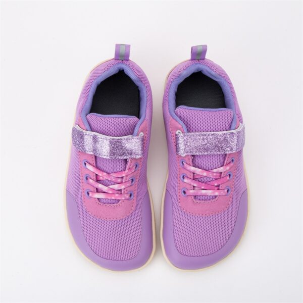 Zapatillas de malla para niños y niñas, minimalistas ZZFABER - Morada