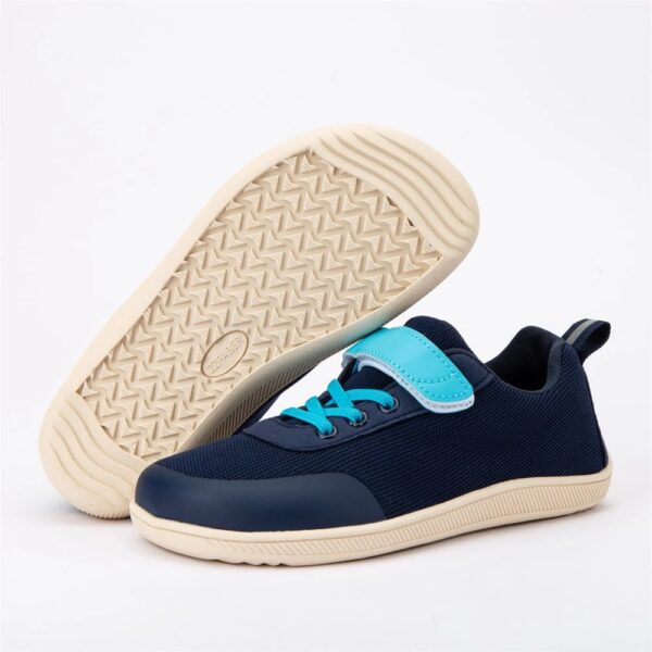 Zapatillas de malla para niños y niñas, minimalistas ZZFABER - Azul