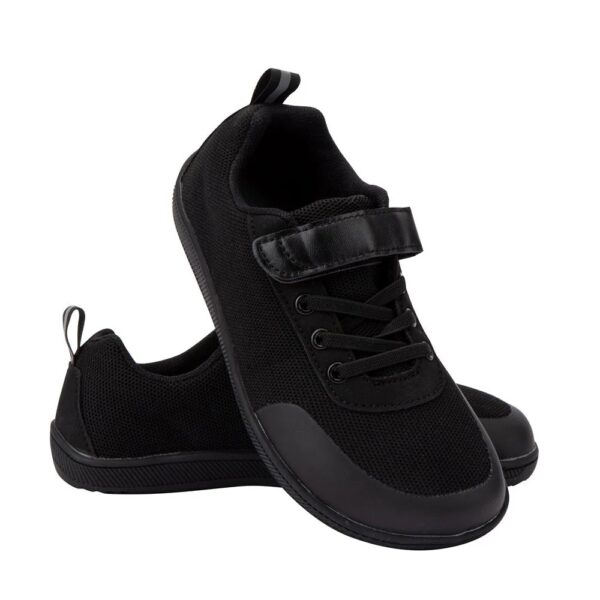 Zapatillas de malla para niños y niñas, minimalistas ZZFABER - Negra