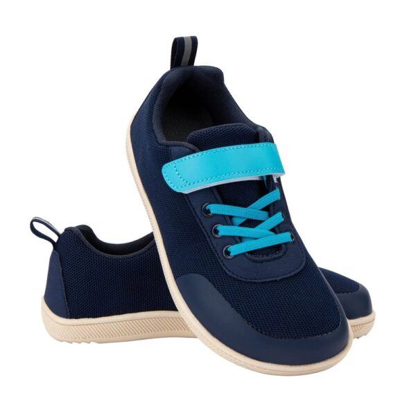 Zapatillas de malla para niños y niñas, minimalistas ZZFABER - Azul