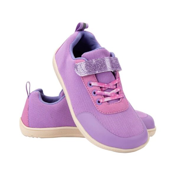Zapatillas de malla para niños y niñas, minimalistas ZZFABER - Morada