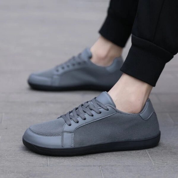 Zapatos barefoot deportivos transpirables casuales flexibles para exteriores ZZFABER - Gris