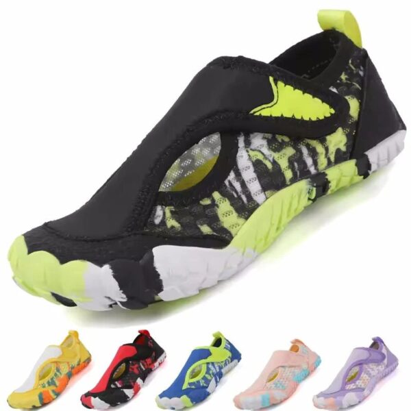 Zapatillas flexibles de verano para niños ZZFABER - Negro - Imagen 2