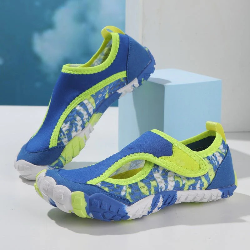 Zapatillas flexibles de verano para niños ZZFABER - Azul