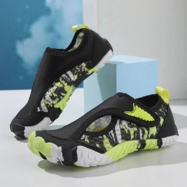 Zapatillas flexibles de verano para niños ZZFABER - Negro