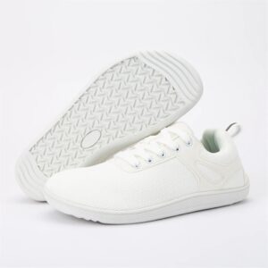 Zapatos barefoot para adultos flexibles con punta ancha ZZFABER - Blanco