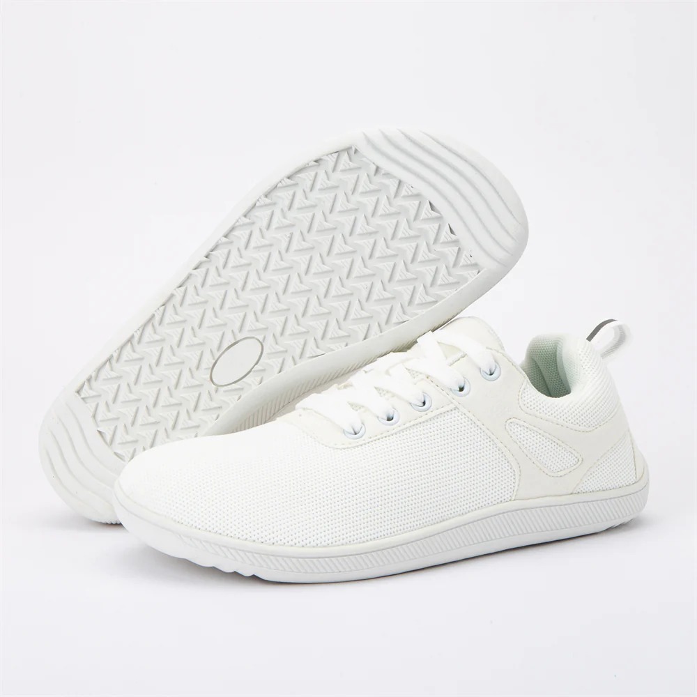 Zapatos barefoot para adultos flexibles con punta ancha ZZFABER - Blanco