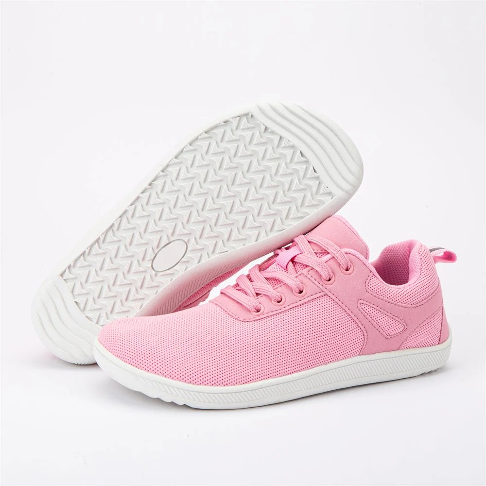 Zapatos barefoot para adultos Zapatillas flexibles con punta ancha ZZFABER - Rosa