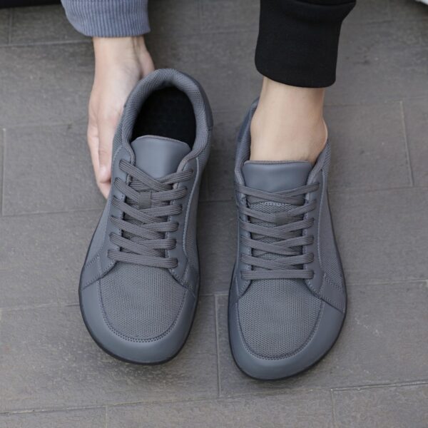 Zapatos barefoot deportivos transpirables casuales flexibles para exteriores ZZFABER - Gris