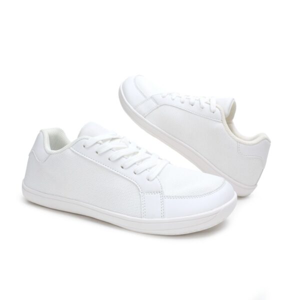 Zapatos barefoot deportivos transpirables casuales flexibles para exteriores ZZFABER - Blanco
