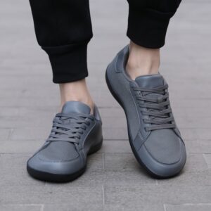Zapatos barefoot deportivos transpirables casuales flexibles para exteriores ZZFABER - Gris