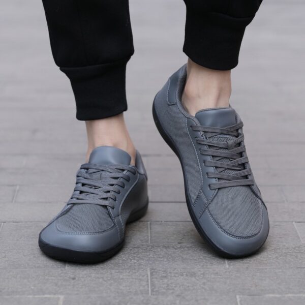 Zapatos barefoot deportivos transpirables casuales flexibles para exteriores ZZFABER - Gris