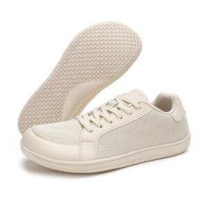 Zapatos barefoot deportivos transpirables casuales flexibles para exteriores ZZFABER - Beige