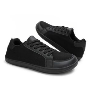 Zapatos barefoot deportivos transpirables casuales flexibles para exteriores ZZFABER - Negro