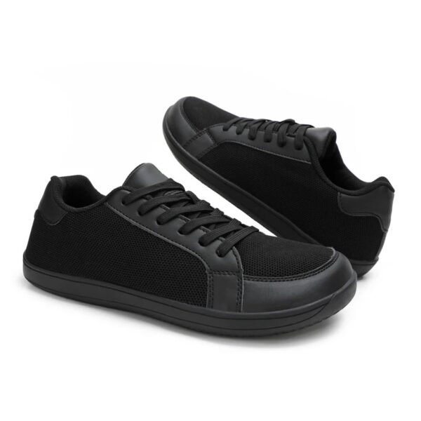 Zapatos barefoot deportivos transpirables casuales flexibles para exteriores ZZFABER - Negro