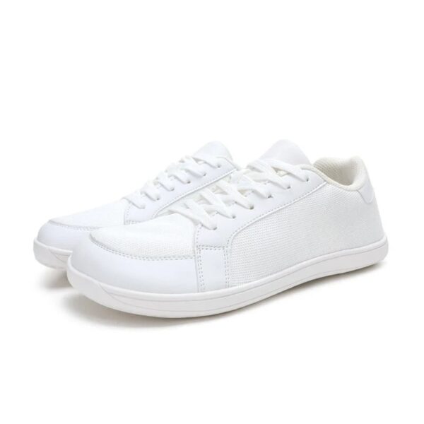 Zapatos barefoot deportivos transpirables casuales flexibles para exteriores ZZFABER - Blanco