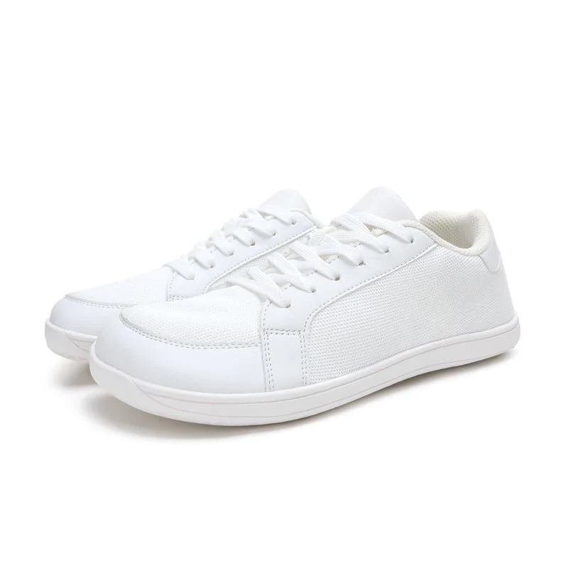 Zapatos barefoot deportivos transpirables casuales flexibles para exteriores ZZFABER - Blanco