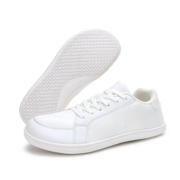 Zapatos barefoot deportivos transpirables casuales flexibles para exteriores ZZFABER - Blanco