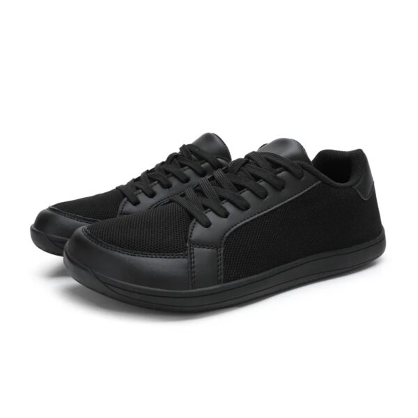 Zapatos barefoot deportivos transpirables casuales flexibles para exteriores ZZFABER - Negro