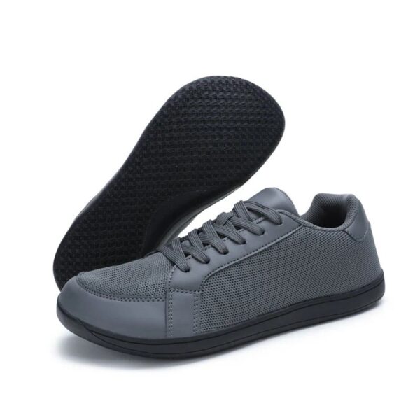 Zapatos barefoot deportivos transpirables casuales flexibles para exteriores ZZFABER - Gris